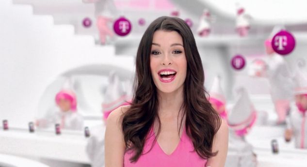 PinkDressed Carly Foulkes Rings In TMobile Holiday Cheer