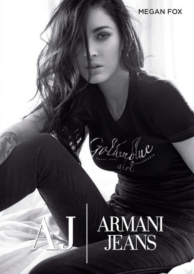 Megan Fox Not So Hot in Latest Armani Jeans Ad