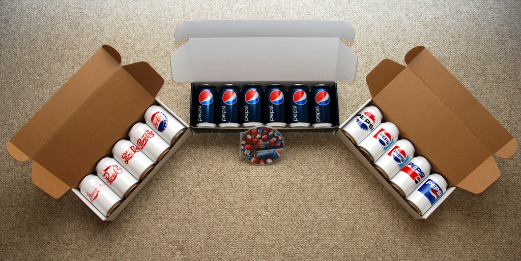 Pepsi logos - neuromarketing